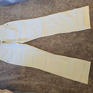CAbi #763  White Jeans Size 14